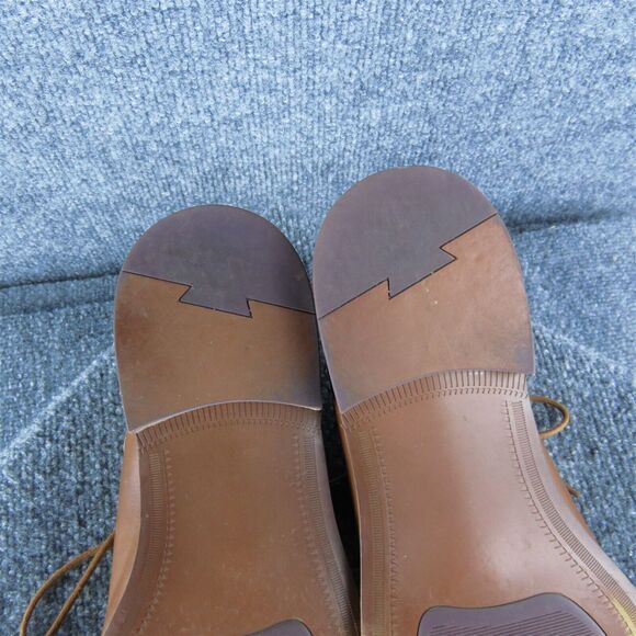 Nordstrom Shop Toe Cap Men Oxford Shoes Size 11.5 Medium Brown Lace‎ Up - Picture 9 of 10